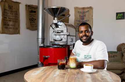 Tre Stelle Coffee Co. Owner Jonathan Ghebreamlak's favorite drinks include: the Cold...