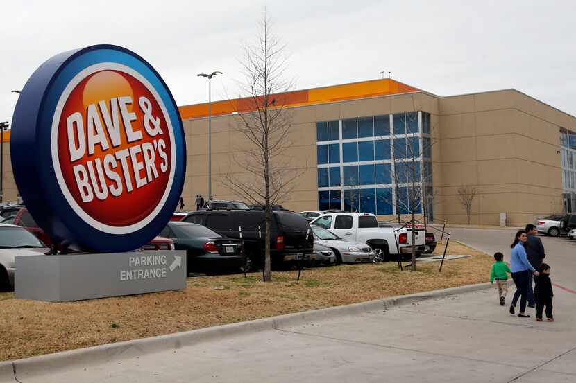 The Dave & Buster's location at 9450 N Central Expy, in Dallas, on March 22, 2014. (Michael...