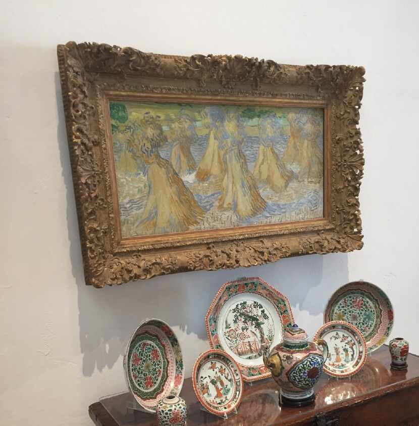 A Vincent van Gogh painting featured in the Wendy & Emery Reves Collection at the Dallas...
