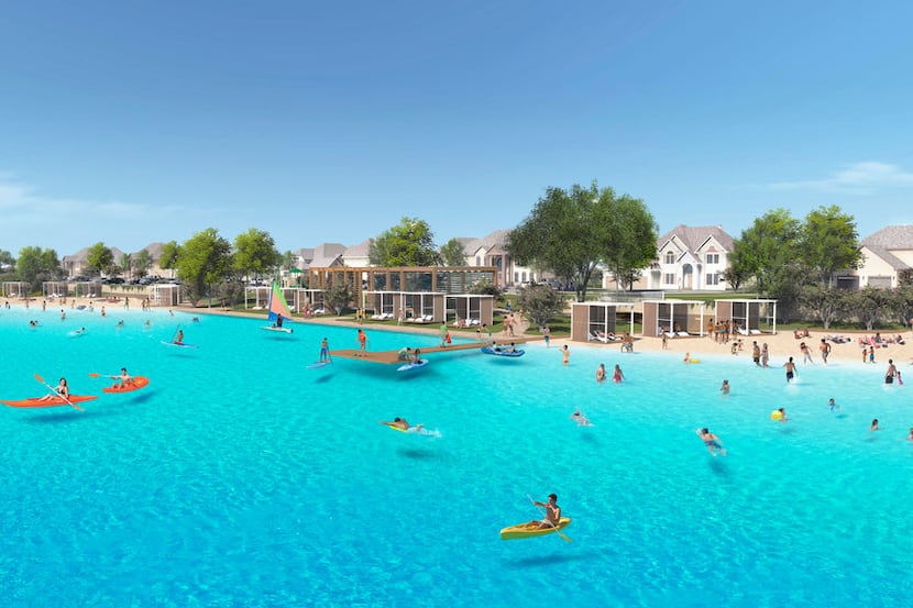 Windsong Ranch's 5-acre crystal lagoon is scheduled to open in 2019.