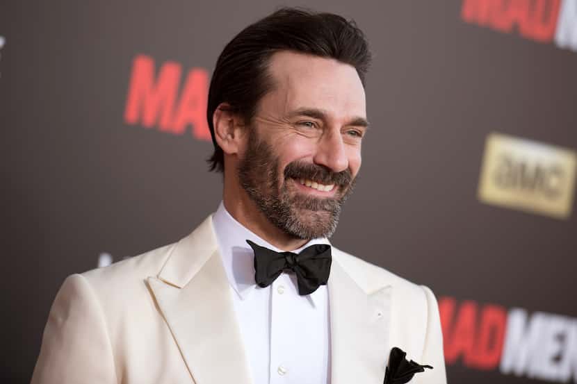FILE - In this March 25, 2015 file photo, Jon Hamm arrives at The Black And Red Ball In...