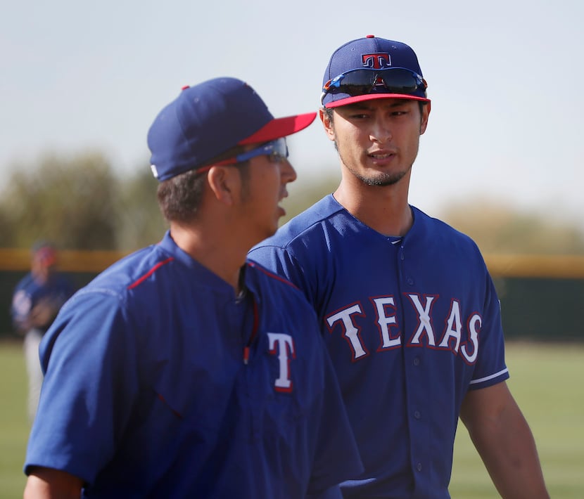 Is Darvish into last stretch with Rangers, his 1st MLB team?