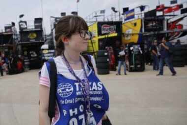  Here I am at the NASCAR Xfinity Series practice at the Texas Motor Speedway. I donât have...