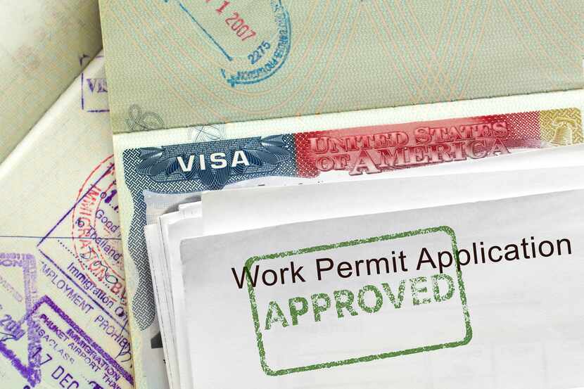 Visa de trabajo temporal para Estados Unidos. iStock
