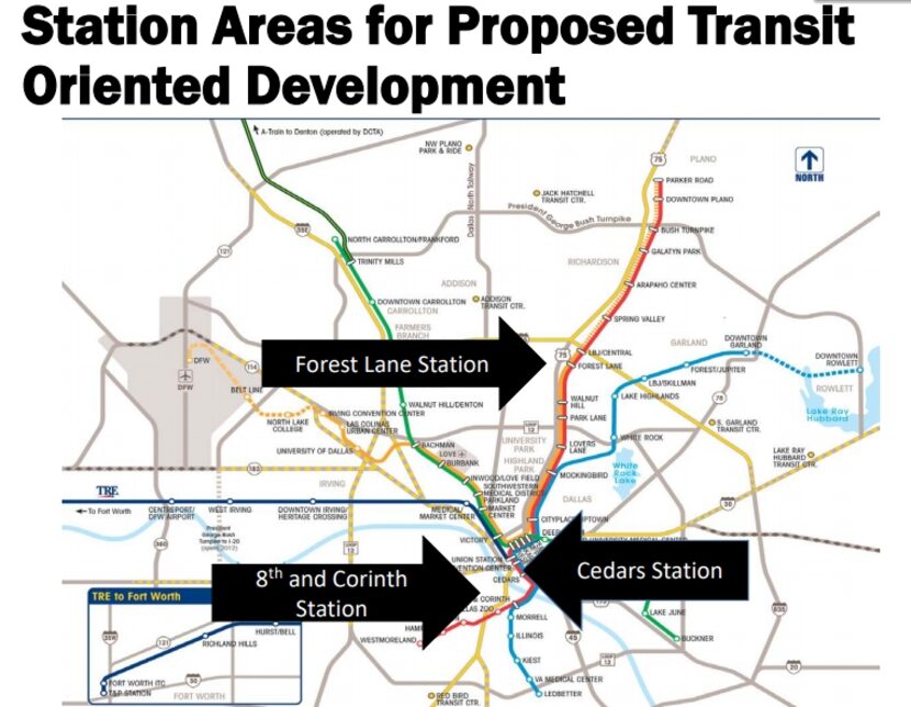 From the DART March 27 briefing, the three plots of land in which developers and nonprofits...