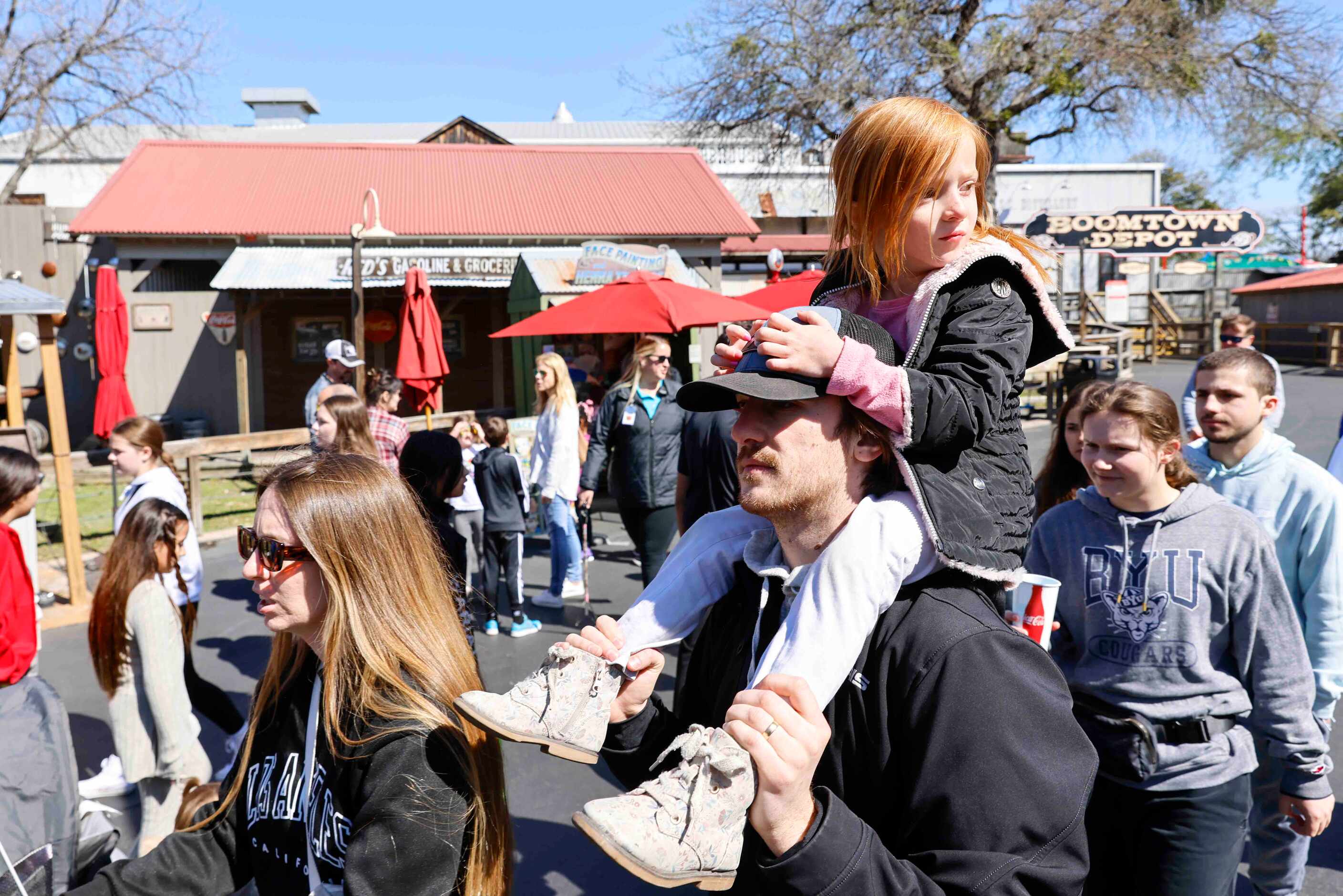 Six Flags over Texas welcomes visitors to the park for spring Break 