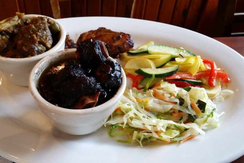 Jamaica Gates Caribbean Cuisine serves authentic Jamaican fare, including oxtail and goat.