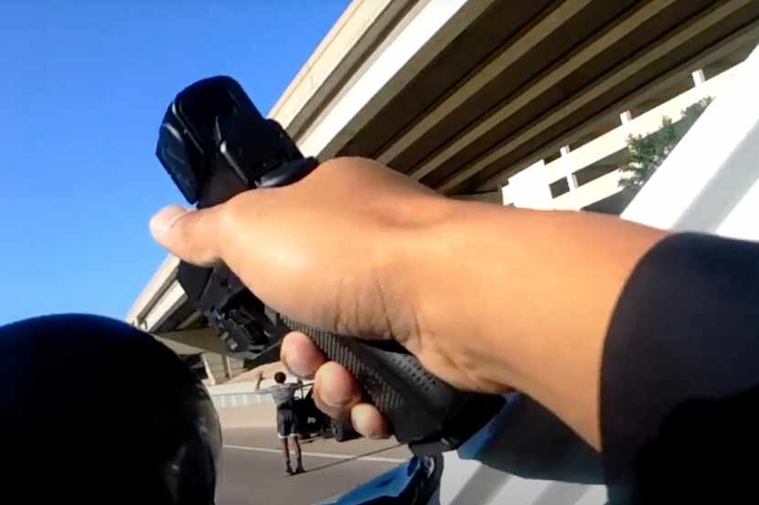 Frisco police released body-camera footage from a traffic stop that occurred July 23 on the...