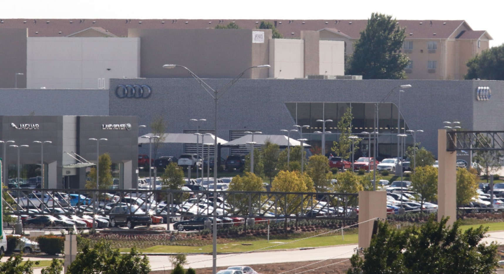 Park Place Jaguar Land Rover DFW, across the street from the new Sewell BMW, opened July 1....