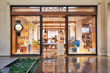 Fossil store at NorthPark Center in Dallas.