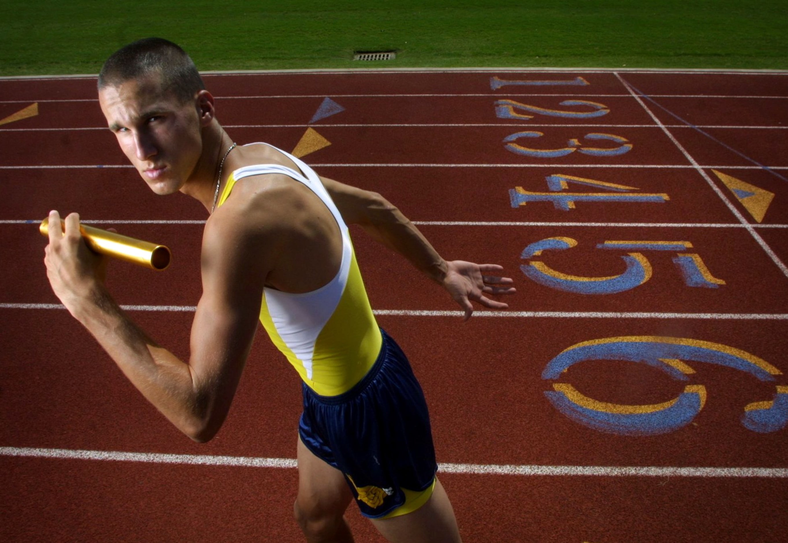 From 2002: Jeremy Wariner is boys all-area MVP in track from Arlington Lamar High School.