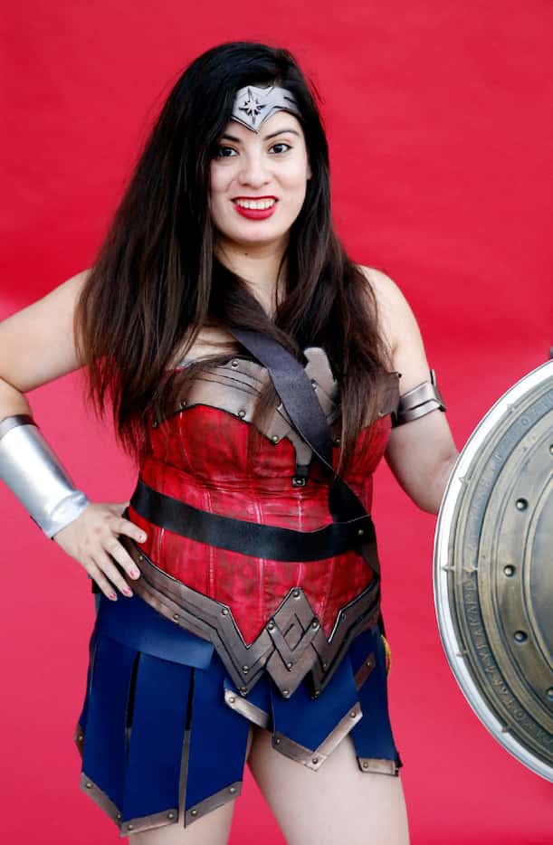 Brenda Reyes attends the women-only screening of Wonder Woman at the Alamo Drafthouse Cinema...