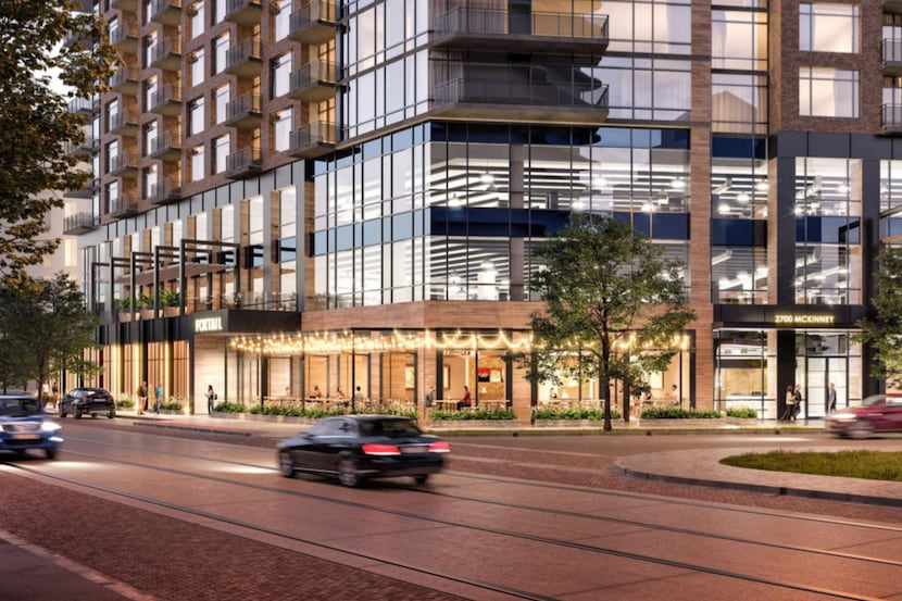 Endeavor Real Estate Group wants to build a 19-story tower on McKinney Avenue.