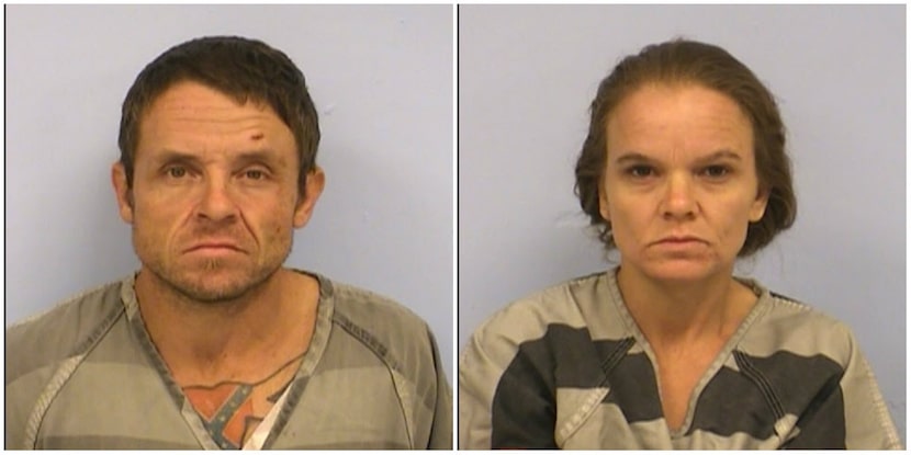 Jake Russell Childers, left, and his sister Dusty Lynn McBride