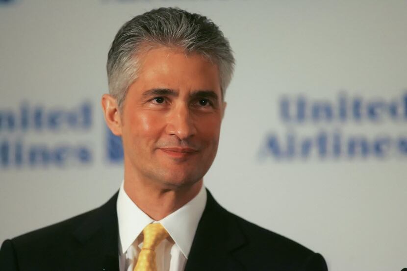 FILE-- Jeff Smisek, president and chief executive of Continental Airlines, during a news...