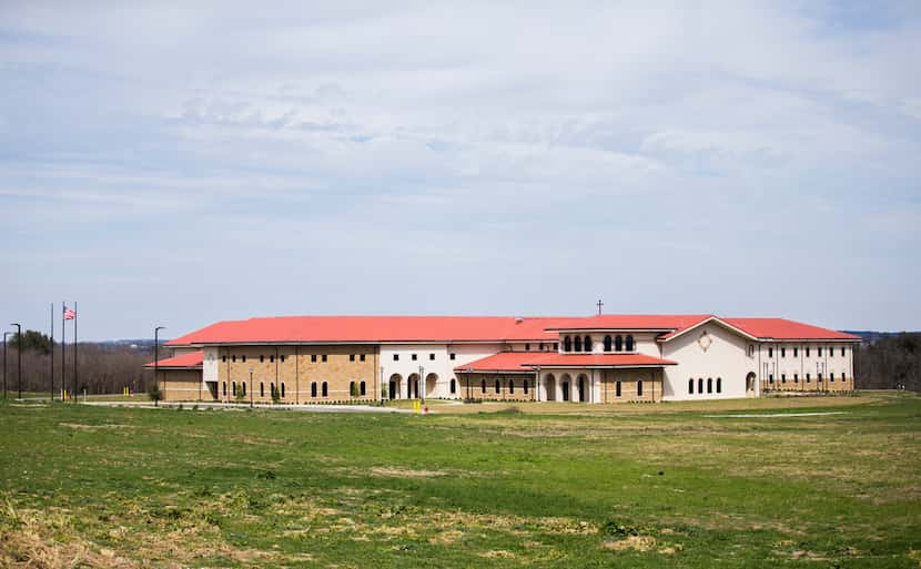 The exterior of a new Dominican Sisters of Mary convent in Georgetown, Texas.