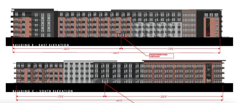 The Kairoi Stockyards project will have more than 400 units, according to architects'...