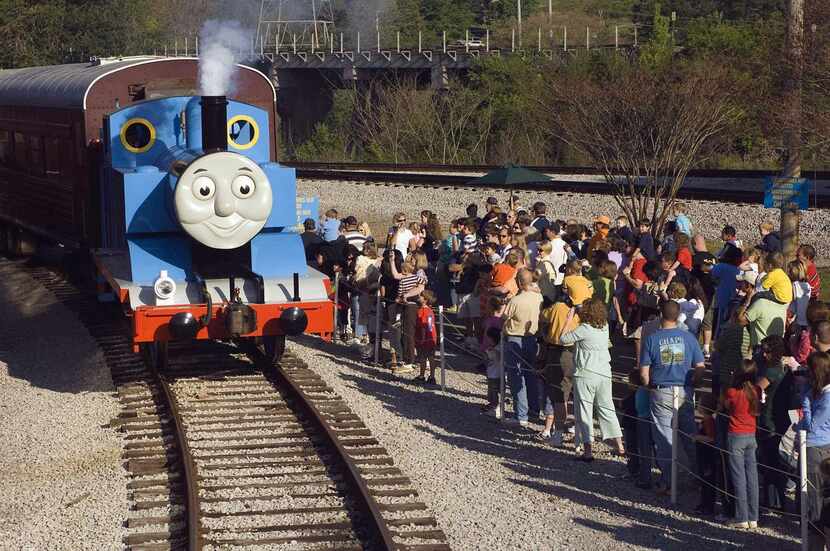   Thomas the Tank Engine  will be in Grapevine the next two weekends for Day Out With Thomas.