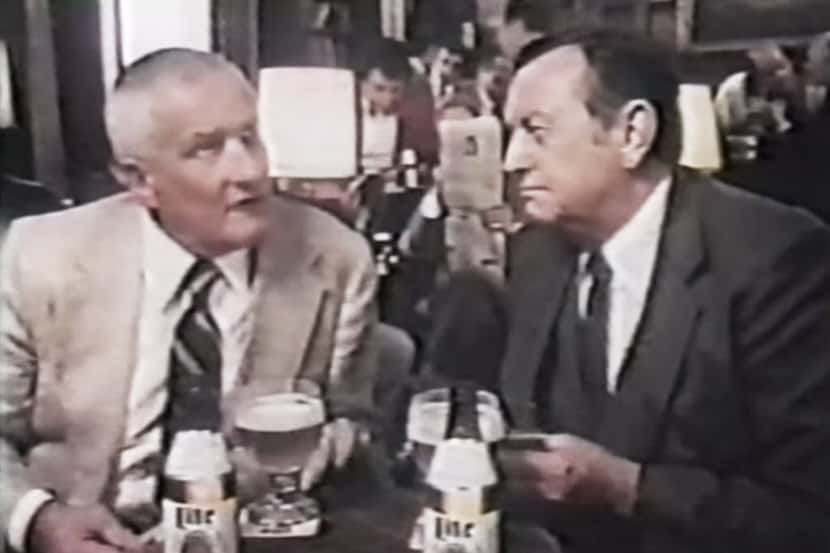 A Lite Beer commercial from 1979 featured Major League Baseball executives Al Rosen (left)...
