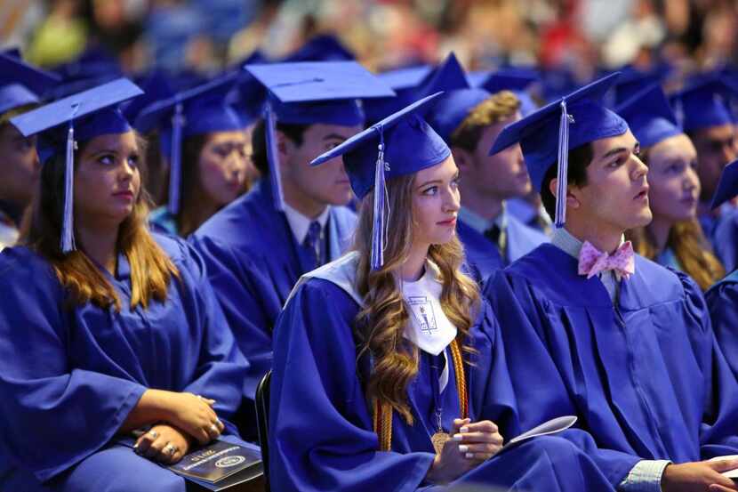 Nolan Catholic High School seniors  attended graduation at the University of Texas at...