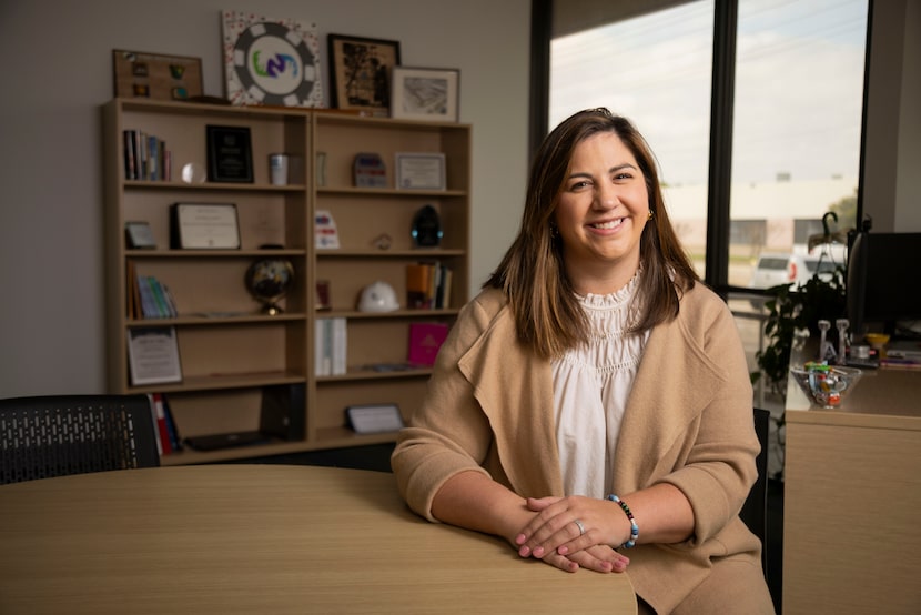 Abbie Kauffman, president and CEO of Network of Community Ministries, in her office in...