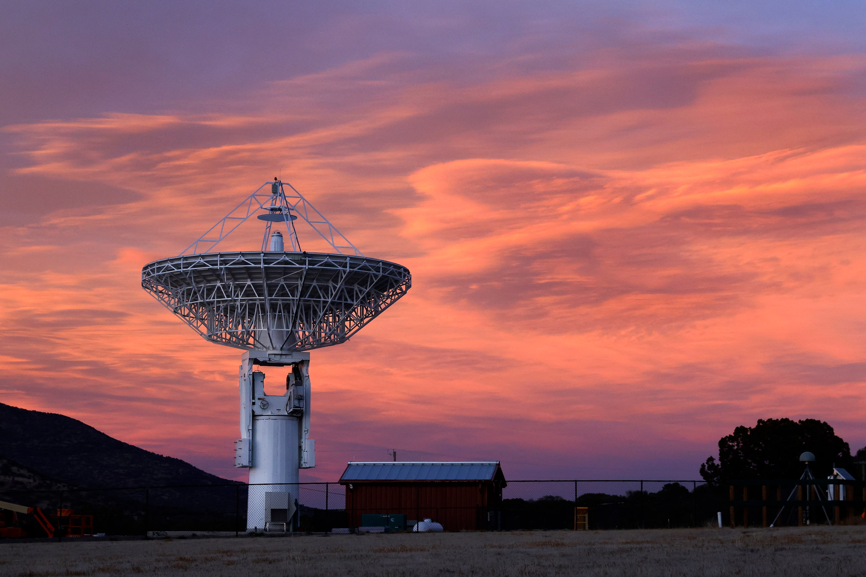 McDonald Geodetic Observatory’s VLBI Station with a 12m antenna is part of NASA’s Space...