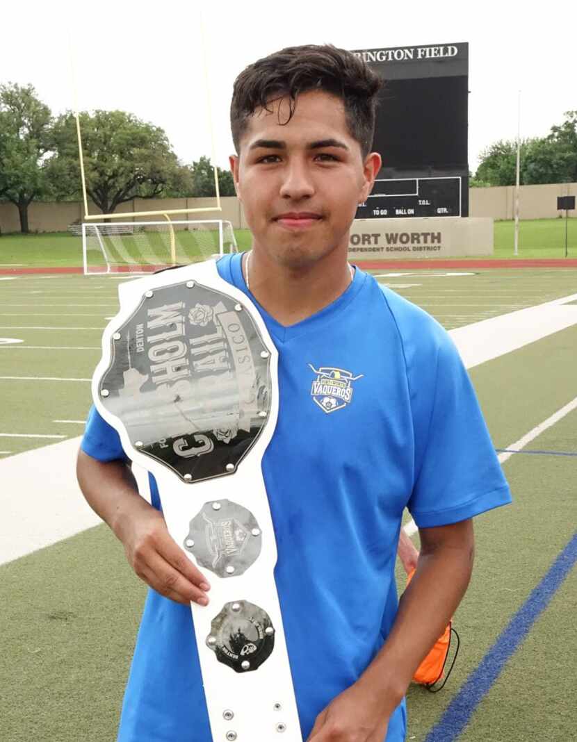 The Chisholm Trail Clásico belt.