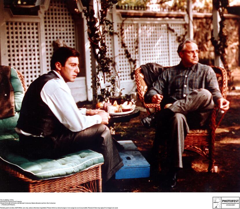 This is the "succession scene" from the 1972 movie, "The Godfather." Author Mark Seal has...