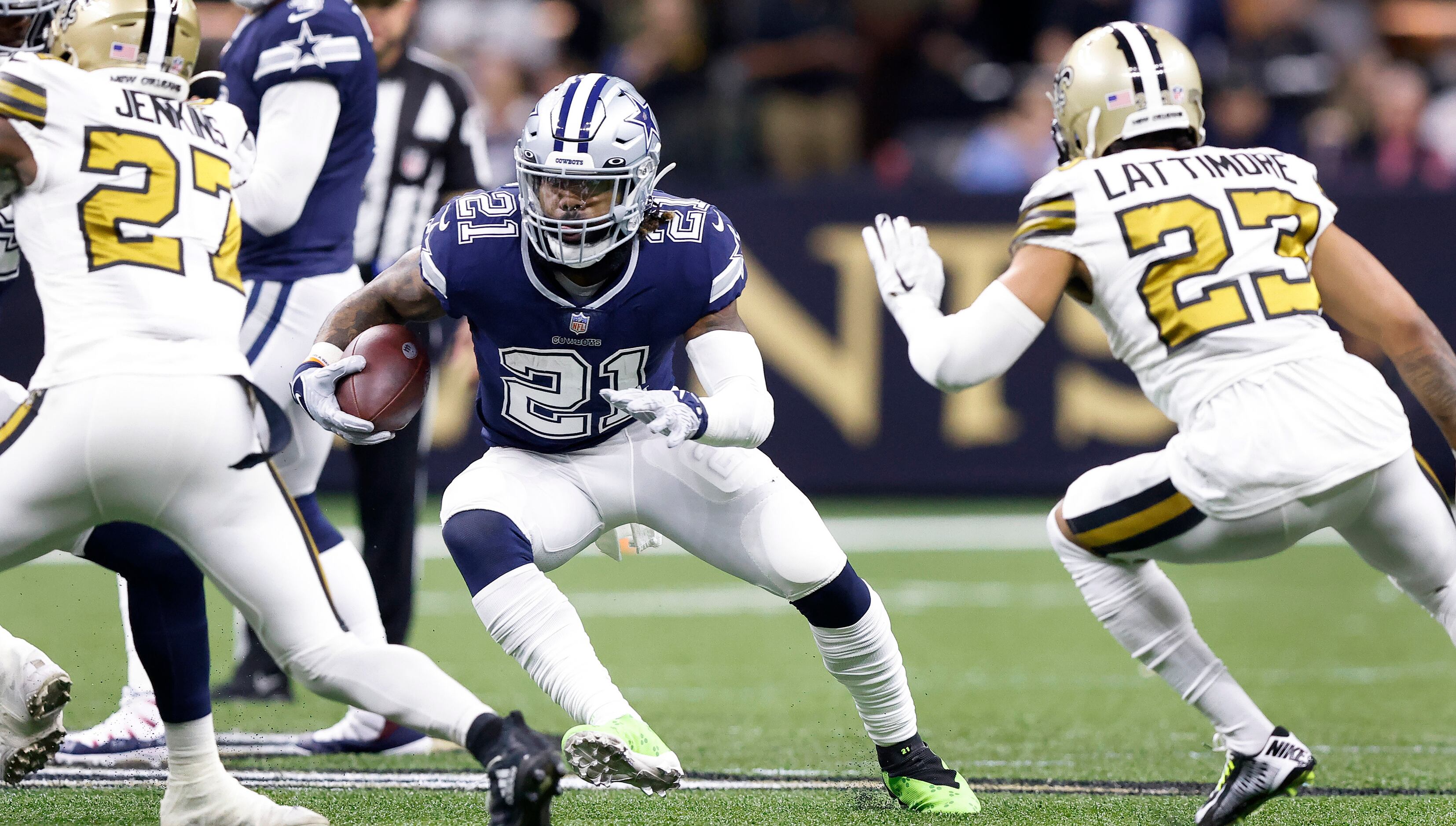 Hill's promising start for Saints flames out late vs Cowboys