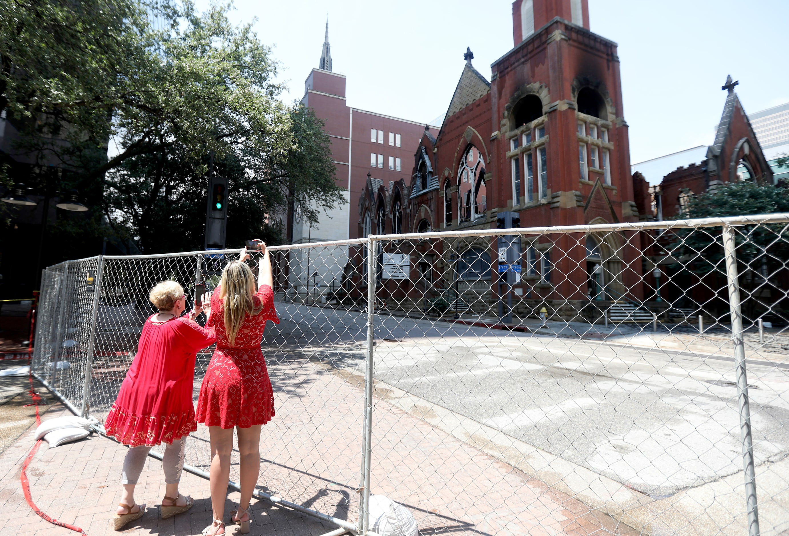 First Baptist Church in Dallas, Texas, Sunday, July 21, 2024.