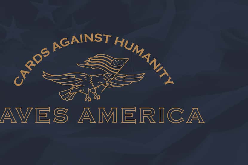 "Cards Against Humanity Saves America" is a promotion launched by the company in conjunction...