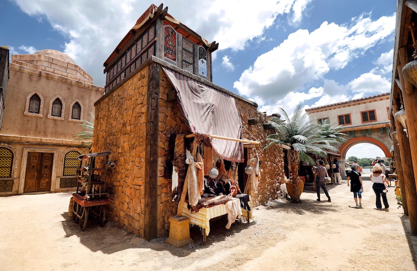 The backlot has an outdoor village depicting Jerusalem. It was previously used to represent...