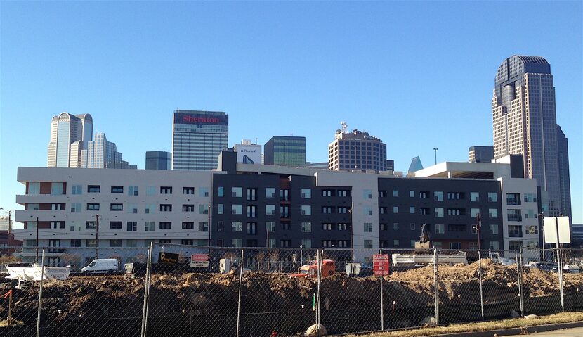 Construction has started at the City Lights project just east of downtown Dallas.