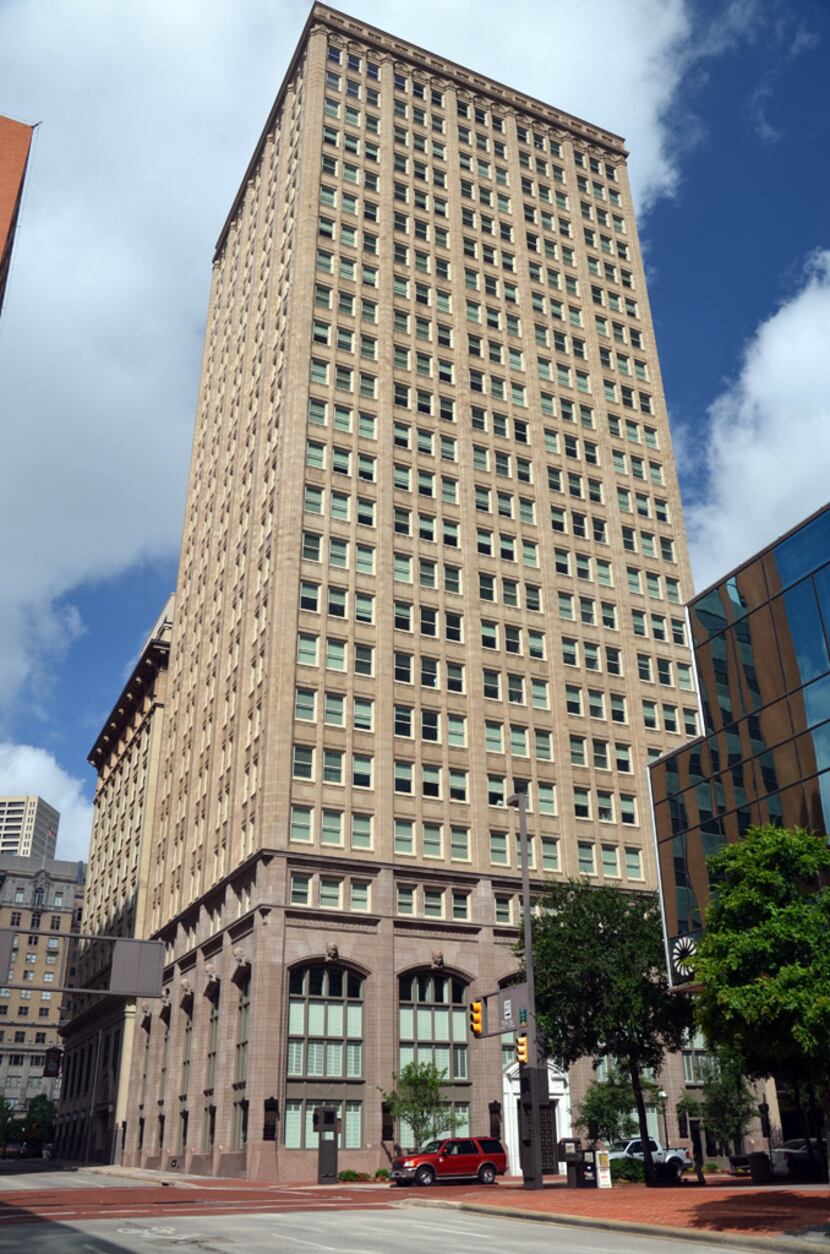 The historic tower, originally the Farmers and Mechanics National Bank building, was once...