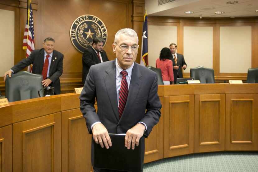 Steve McCraw, director of the Texas Department of Public Safety since being appointed by...