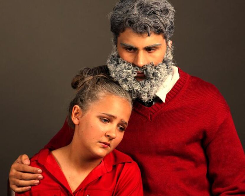 
Kennedy Waterman as Martha Claus (left) and Doak Campbell Rapp as Santa Claus in “Yes...