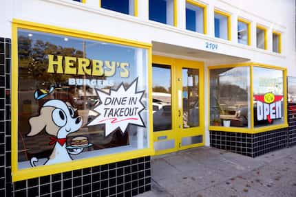 Herby's Burgers is on S. Edgefield Avenue in Elmwood, an area of Dallas' Oak Cliff.