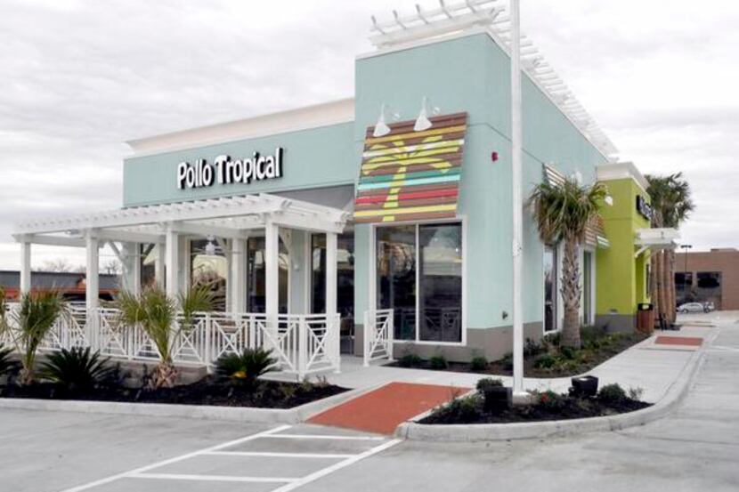 Fiesta Restaurant Group owns the Caribbean-themed Pollo Tropical fast casual restaurants.