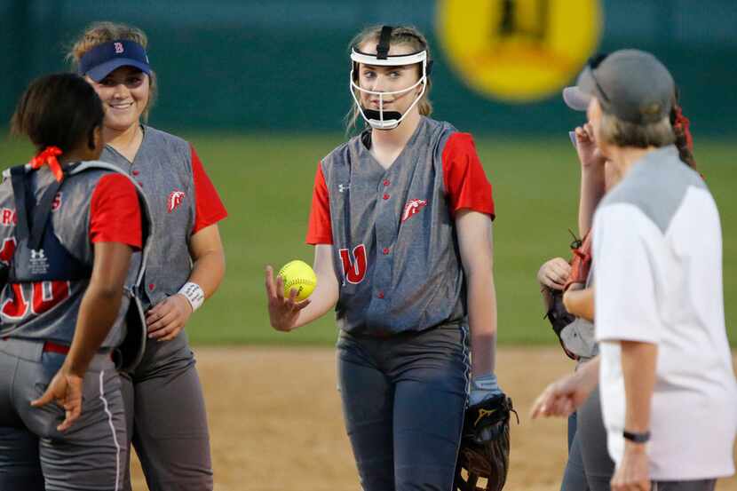 McKinney Boyd pitcher Kinsey Kackley (10) leads the Dallas area in ERA and strikeouts. ...