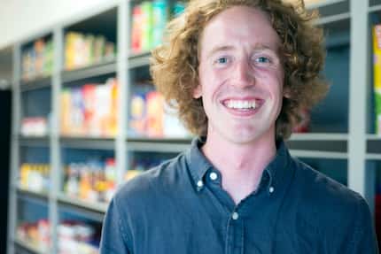 Jacob Moses is the owner of Blue Bag Grocery, a new grocery store that will provide locals...