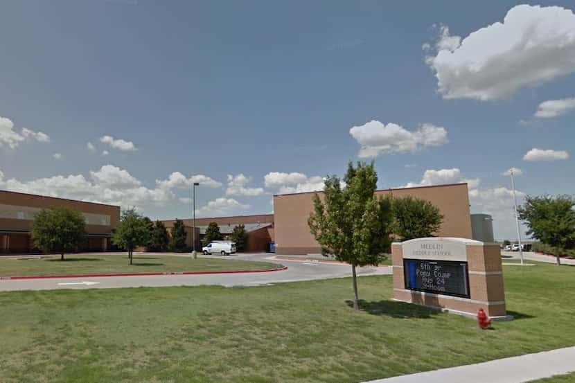 Medlin Middle School in Trophy Club, Texas (Google Maps)