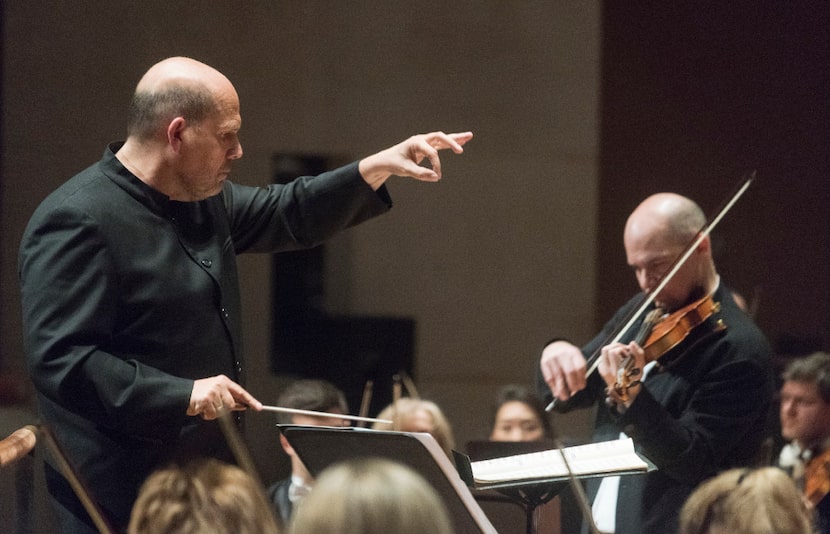 With Jaap Van Zweden conducting, Violinist Alexander Kerr performed Sergei Prokofiev's...