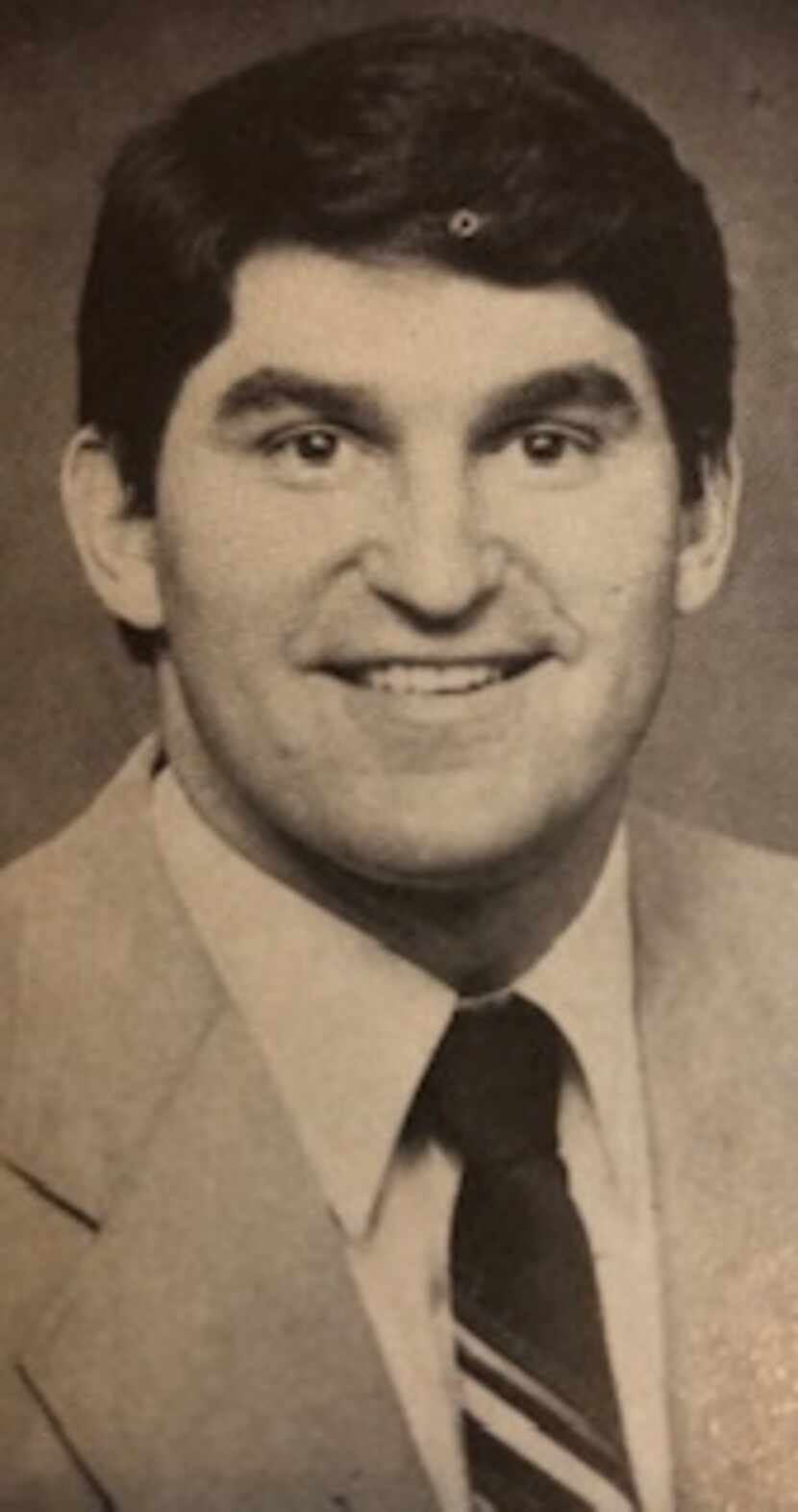 U.S. Sen. Joe Manchin, when he was 35 years old in 1983.