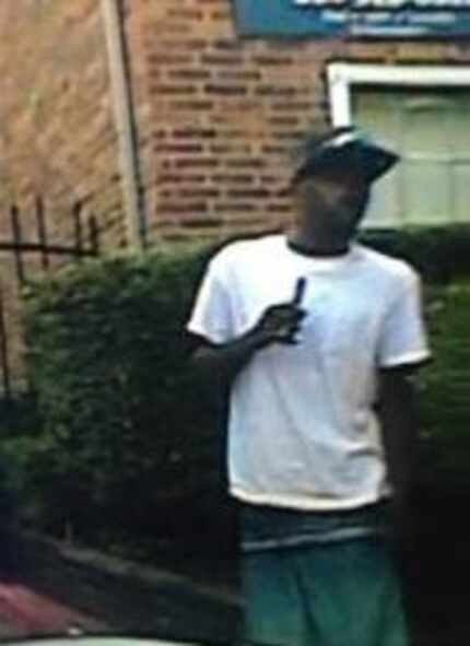 Dallas police are searching for this man, who they believe stole a patrol rifle from a squad...