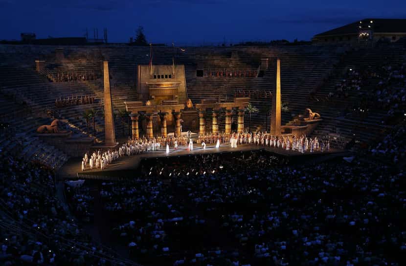 Opera performances are held at the nearly 2,000-year-old Arena di Verona, which dates to...