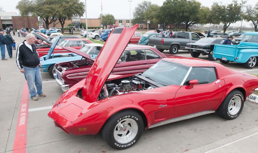 
A car show was held on March 21 at Mesquite High School to raise money to restore a 1979...