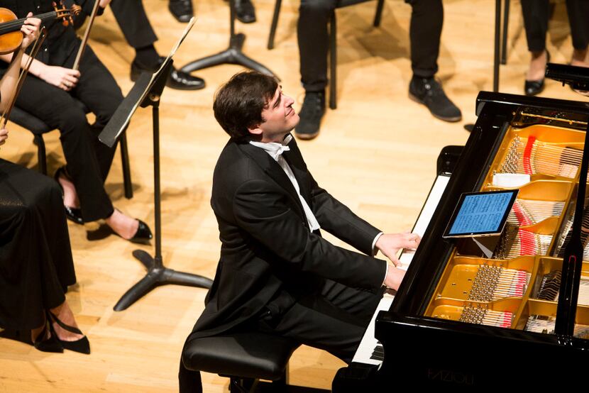 Pianist Alessandro Mazzamuto performs "Piano Concerto No. 2 in F minor, Op. 2" by Frederic...