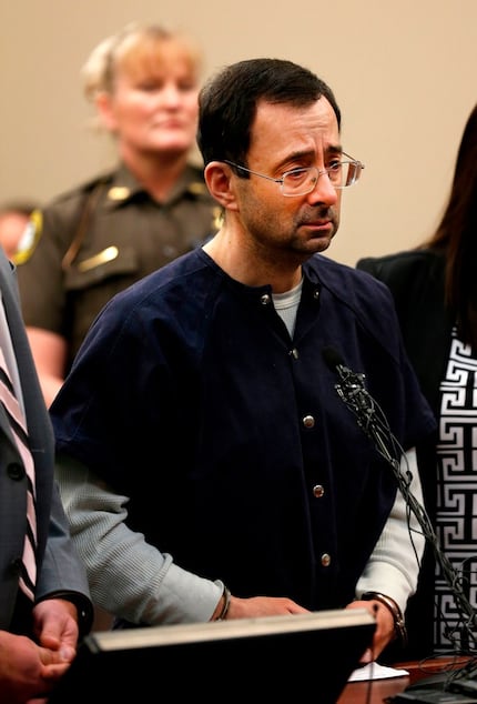 Disgraced former USA Gymnastics doctor Larry Nassar was sentenced to 40 to 175 years in...