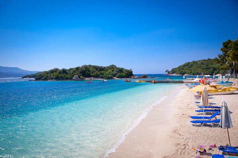 The Albanian town of Ksamil has a party vibe, with beach clubs dotting the coastline. From...
