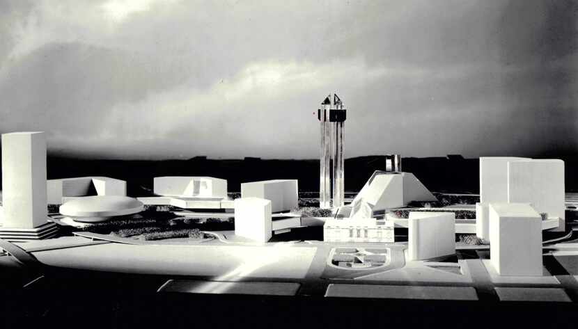 Plans for a tower at the Reunion complex in downtown Dallas date back to the early 1970s -...